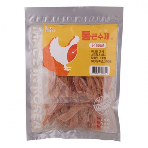 통큰수제간식 닭가슴살 240g-강아지용품-애견용품-멍뭉이마트