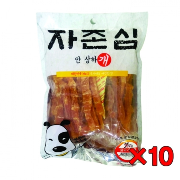자존심 안상하개 닭고기 스틱 200g(특가할인10개묶음)-강아지용품-애견용품-멍뭉이마트