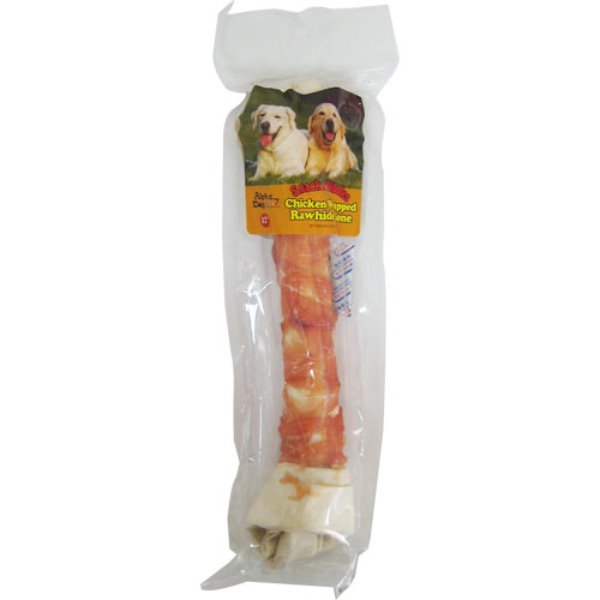 알파독 치킨말이 껌 30cm 1p-강아지용품-애견용품-멍뭉이마트