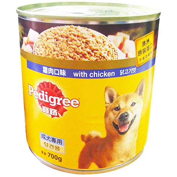 페디그리 닭고기 성견용 캔 700g-강아지용품-애견용품-멍뭉이마트